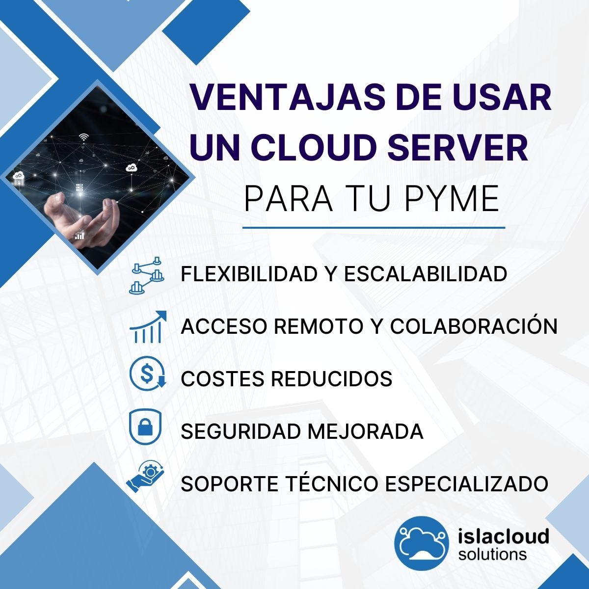 Descubre los Beneficios de un Cloud Server para tu PYME Descubre los Beneficios de un Cloud Server para tu PYME